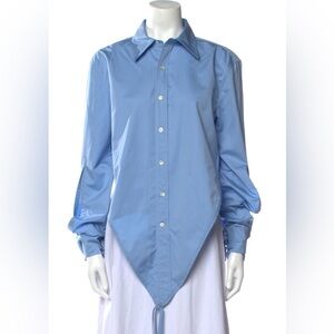 Monse Long Sleeve Button-Up Top